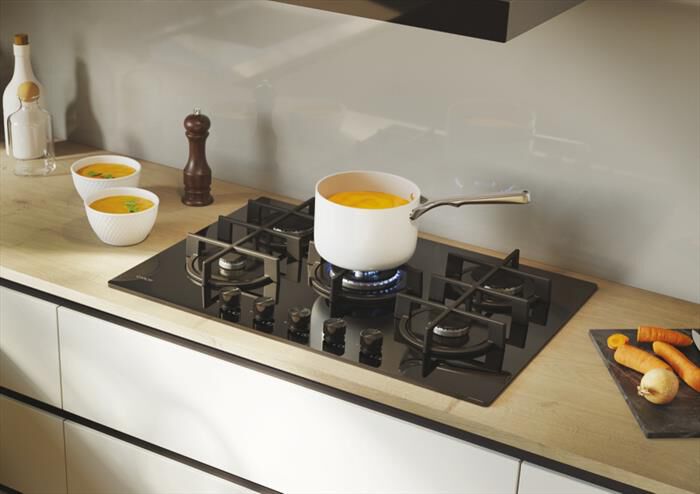 CANDY - Piano cottura a gas CVG74WTB 75 cm-Black