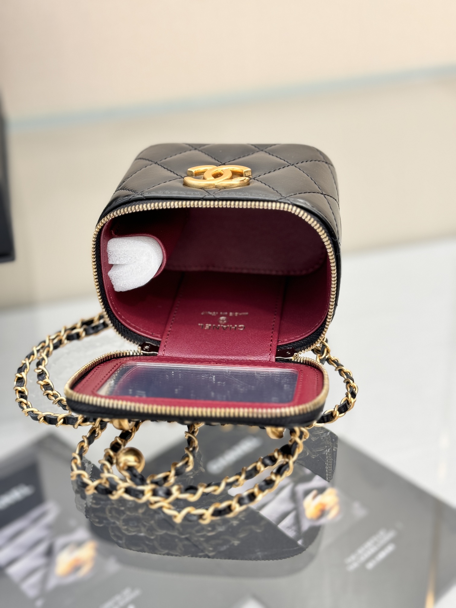 Long Vanity Case（Black） - Mocuir