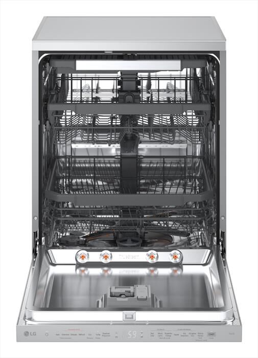 LG - Lavastoviglie DF375HVS Classe A 14 coperti-Argento
