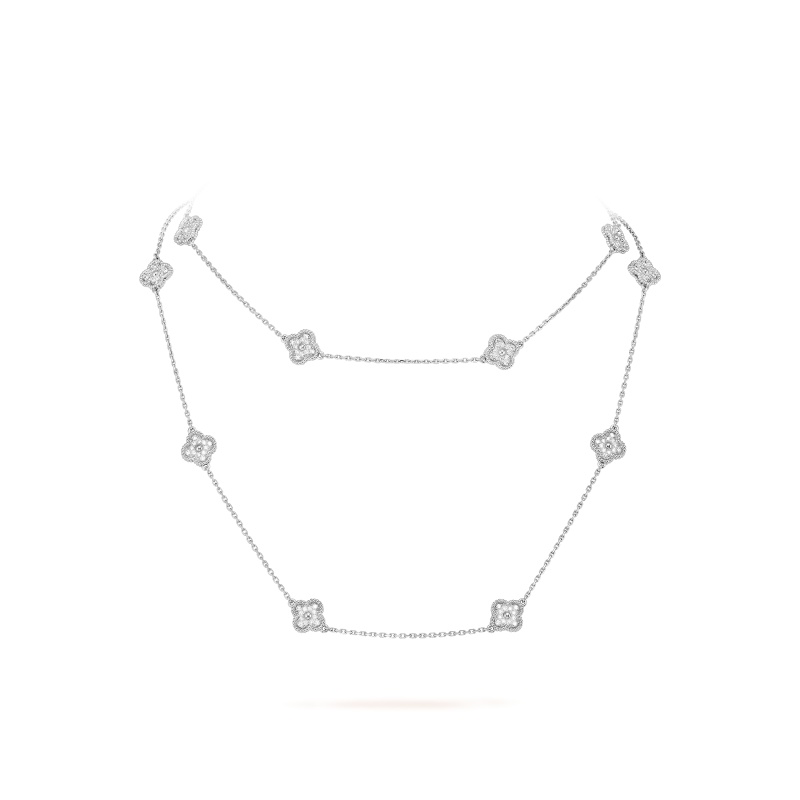 Sweet Alhambra long necklace, 16 motifs