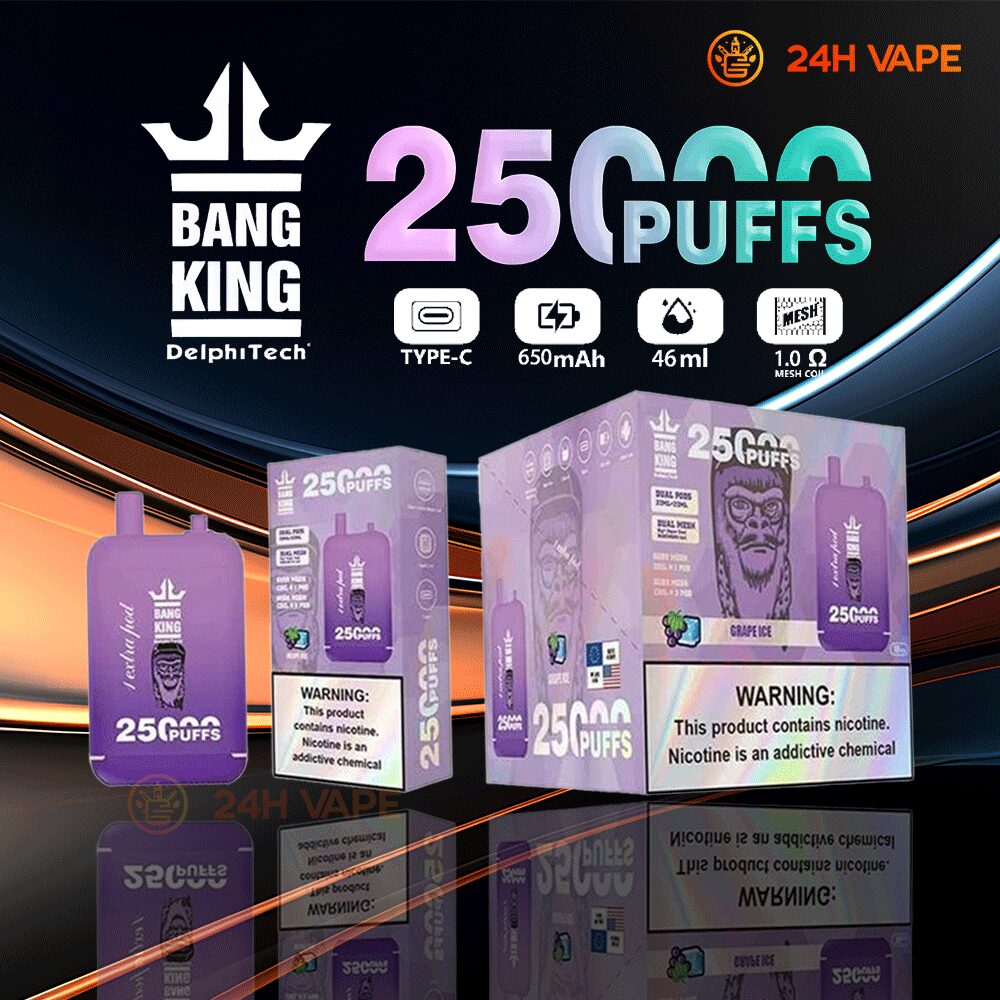 Bang King 25000 Puffs Disposable Vape Pod(3 pieces)