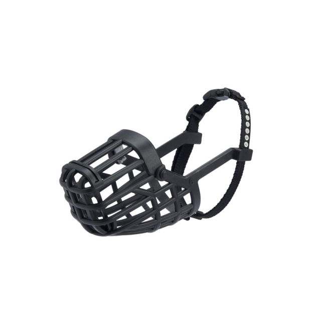 Pro Dog Safety Munnkurv Sort