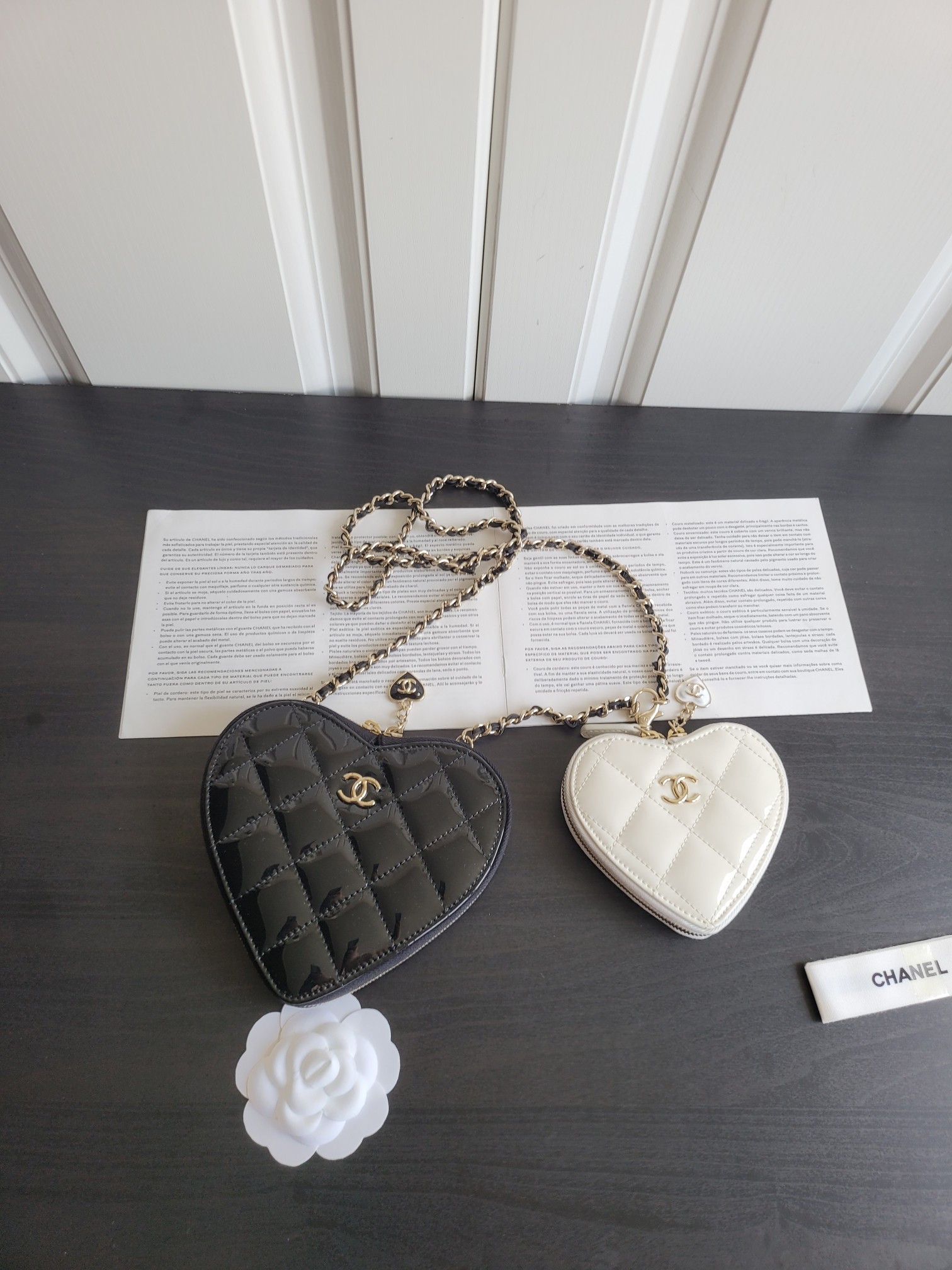 Heart Chain Clutch (Set of 2) - Mocuir