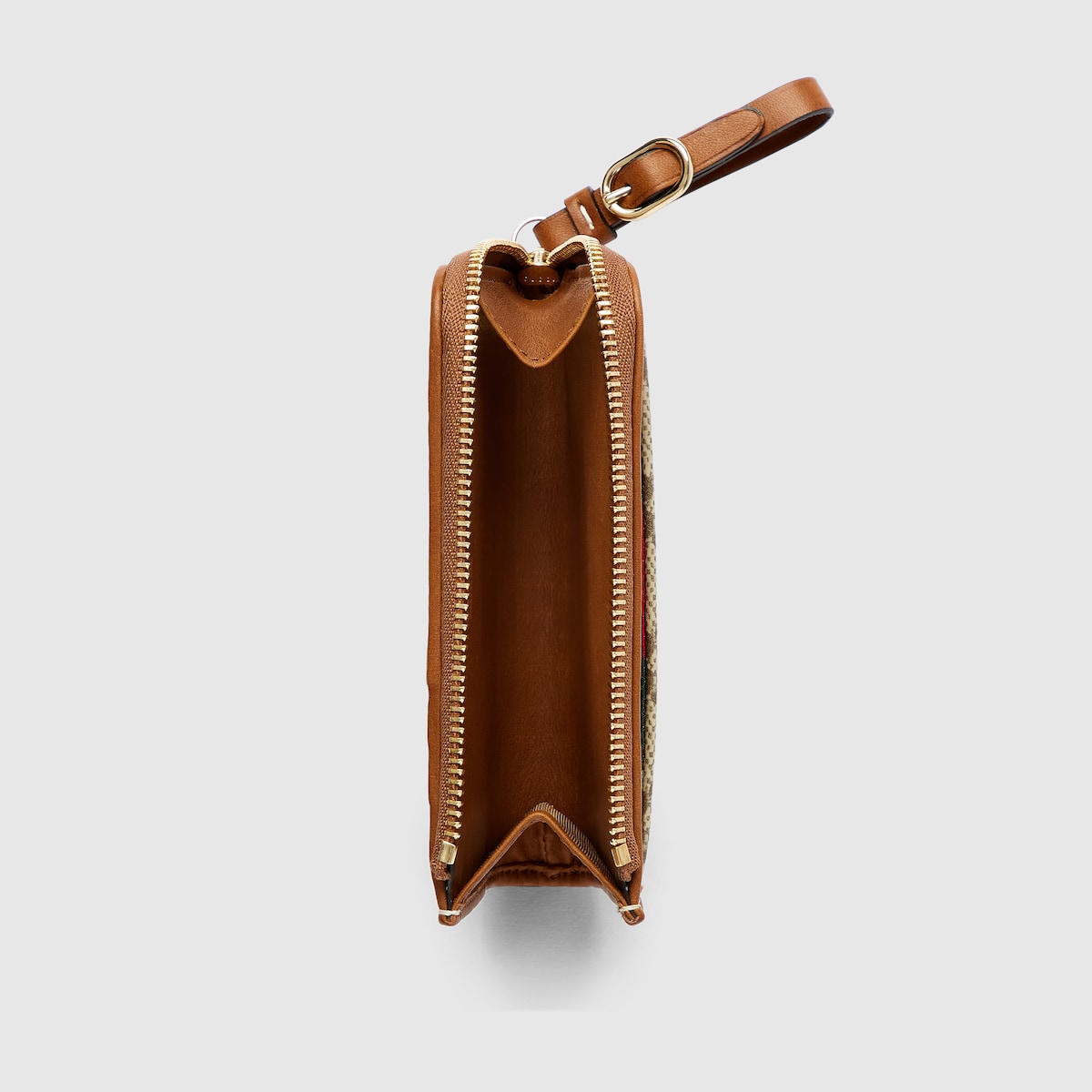 GG Emblem Zip Card Case