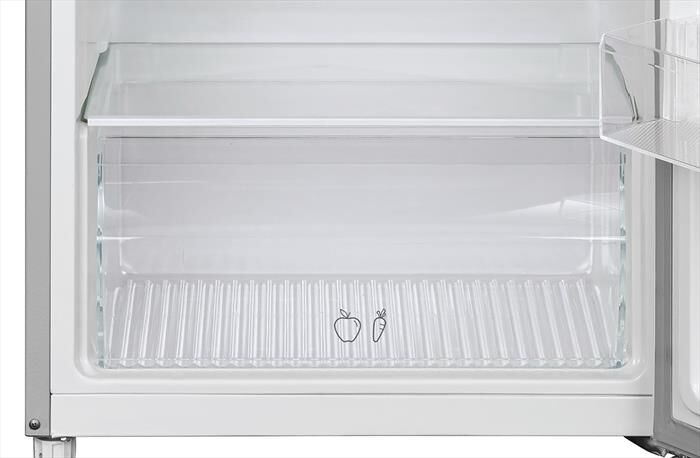 CANDY - Frigorifero 2 porte CDG1S514ES Classe E 211 lt-Argento