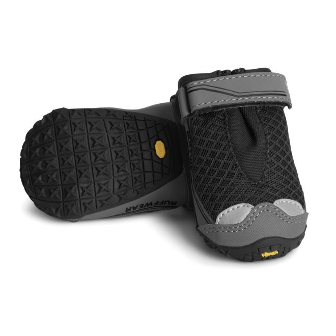 RuffWear Grip Trex Hundesko Svart 2-pk