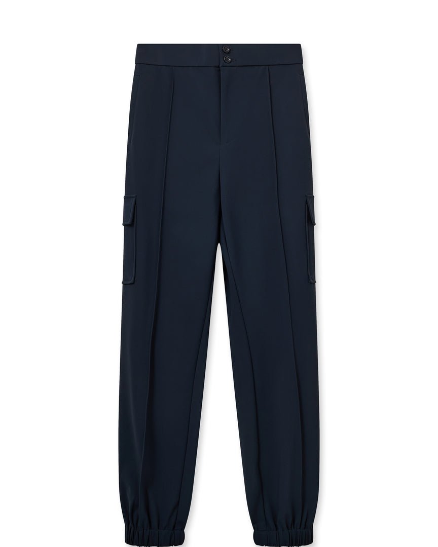 Loose-Fit Mid-Waist Trouser