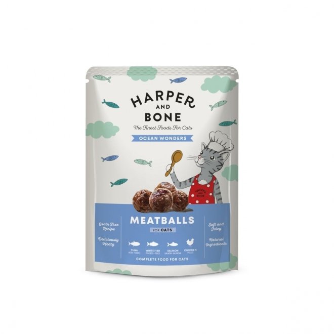 Harper and Bone Cat Pouch Adult Ocean Wonders