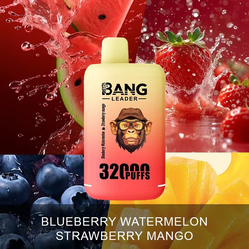 Bang Leader 32000 32k Puffs 2% 3% 5% Nicotine  Double Taste Disposable Vape