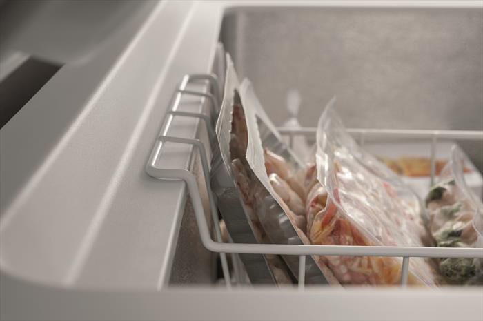 WHIRLPOOL - Congelatore orizzontale WHE39392 T Classe E 395 lt-Bianco