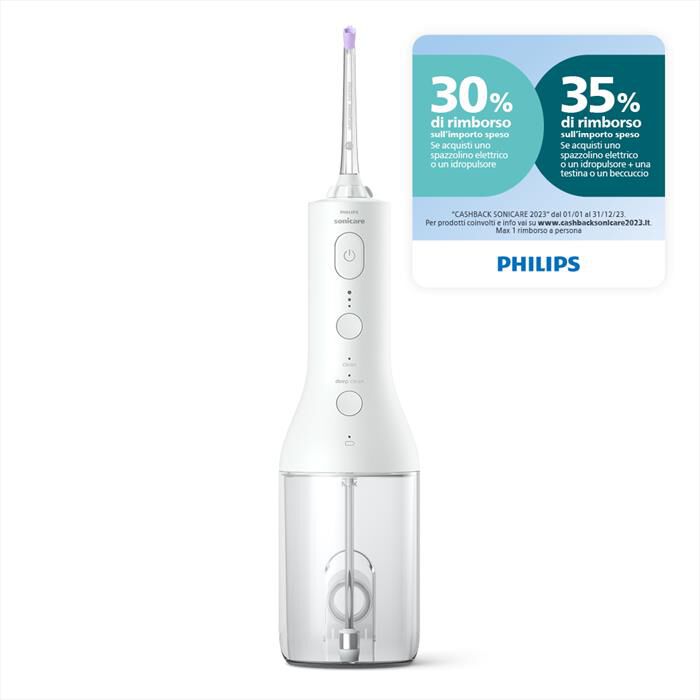 PHILIPS - Idropulsore HX3806/31-Bianco