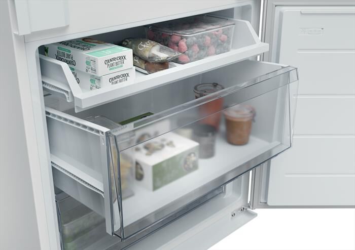 CANDY - Frigorifero combinato CNBQT3719EW Classe E 382 lt-Bianco