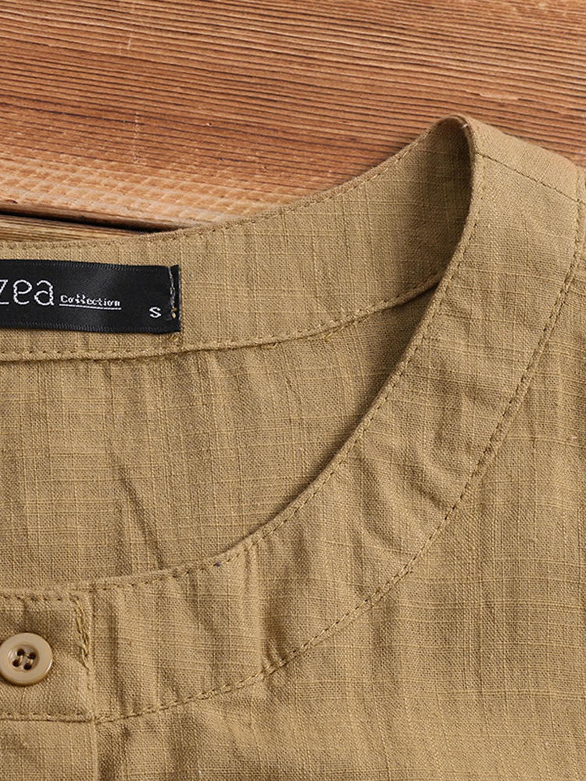 Long Sleeve Linen Shirts & Tops