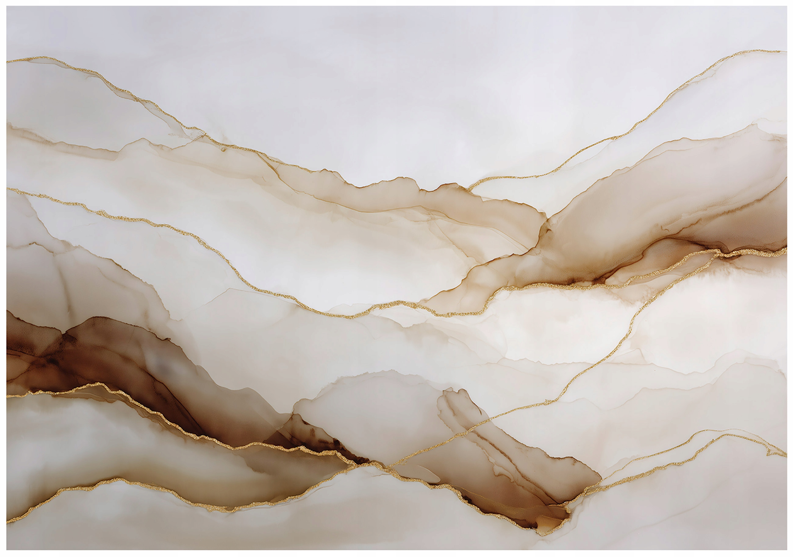 Abstract marble wall mural, brown, bedroom, living room, non-woven wallpaper,
