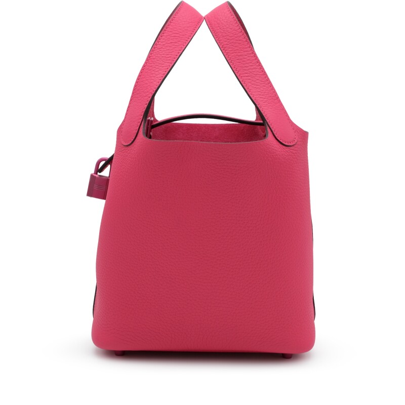 Rose Mexico Clemence Monochrome So Pink Picotin Lock 18 Pink Hardware