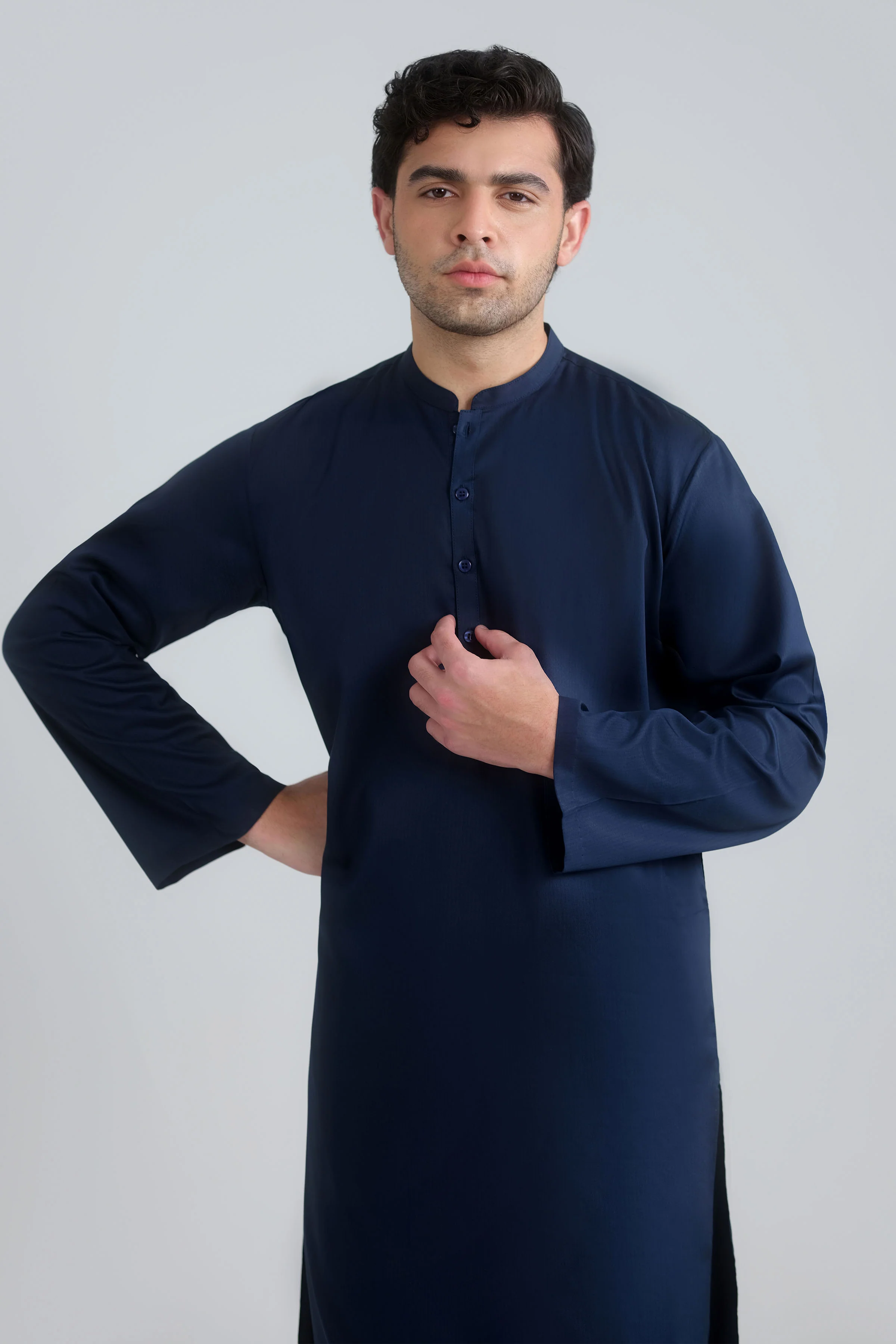 Awami Suit In Kamalia Cotton - SMS722A125