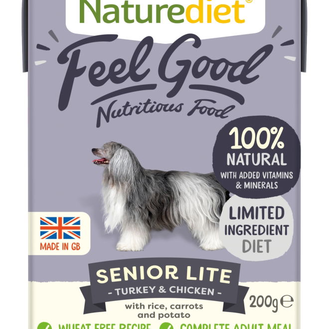 Naturediet Feel Good Senior Lite kalkun & kylling