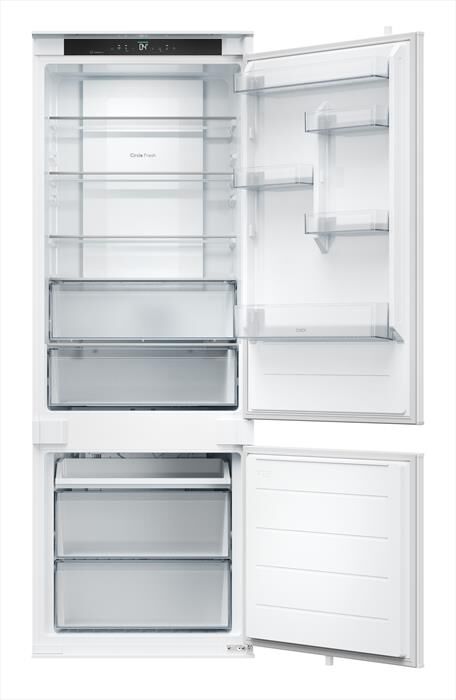 CANDY - Frigorifero combinato CNBQT3719EW Classe E 382 lt-Bianco