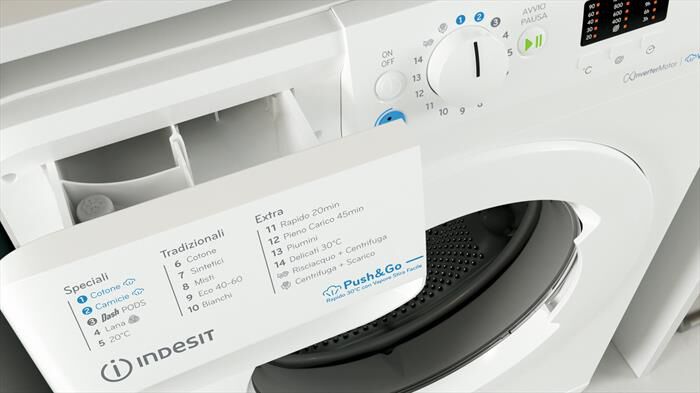 INDESIT - Lavatrice BWA 71296X WV IT 7 Kg Classe A