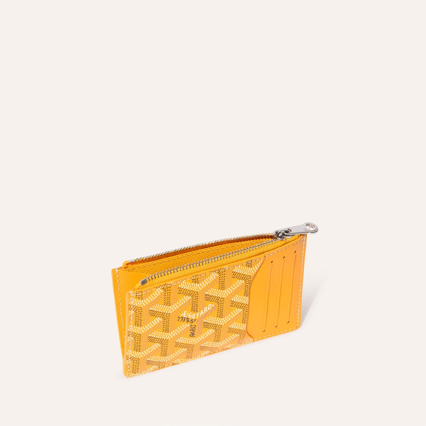 Bourbon zipped card holder