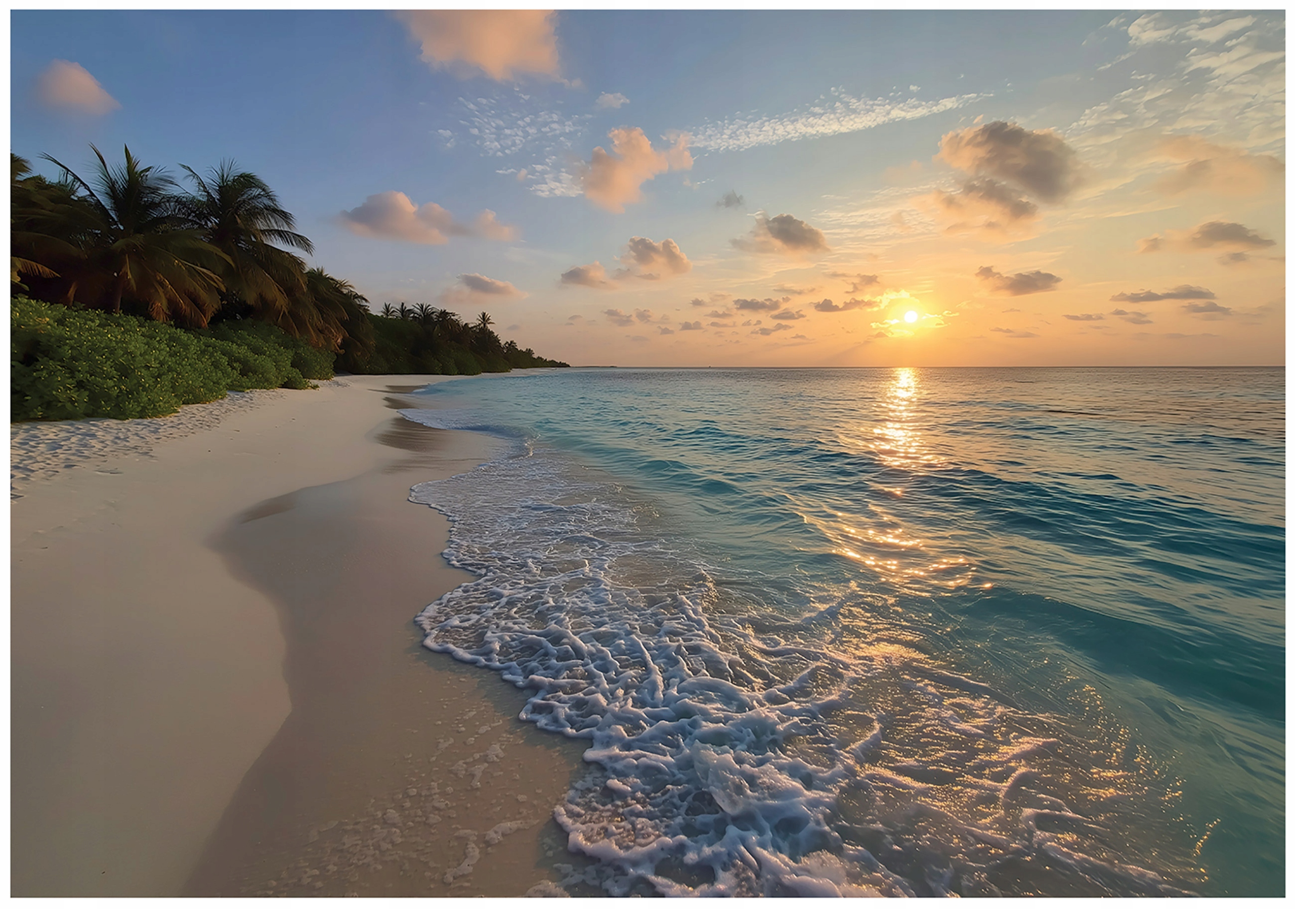 Photo wallpaper beach sea nature bedroom living room wallpaper non-woven