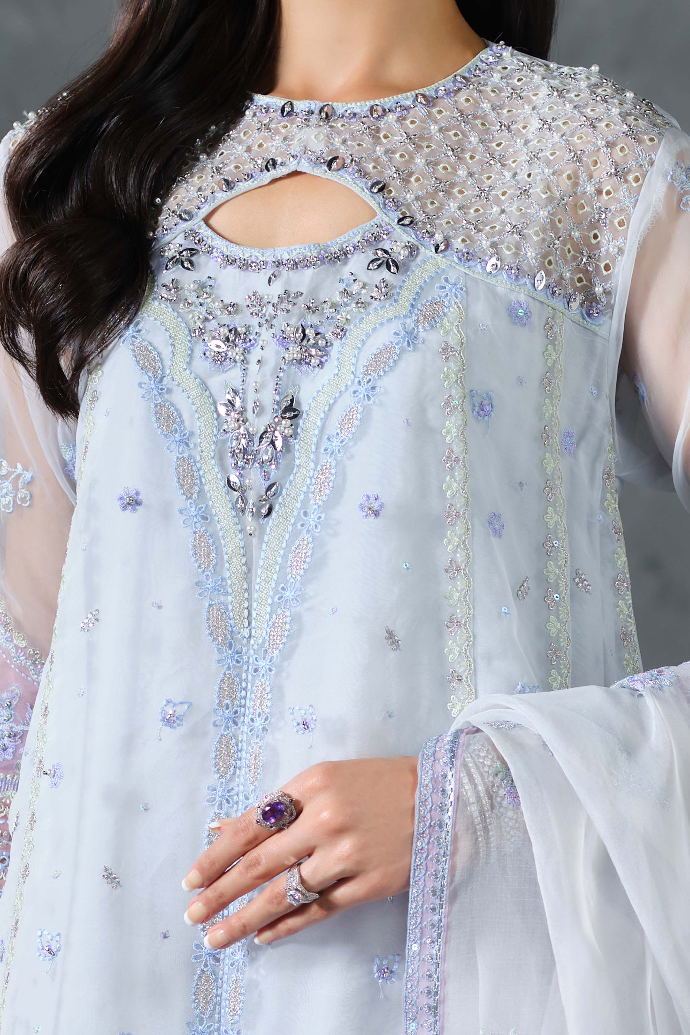 ORGANZA | EMBROIDERED