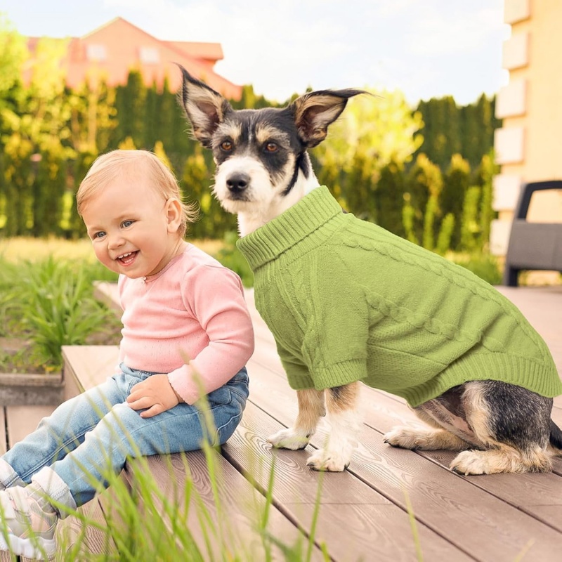 FURATTIRE Medium Dog Sweater Female Male