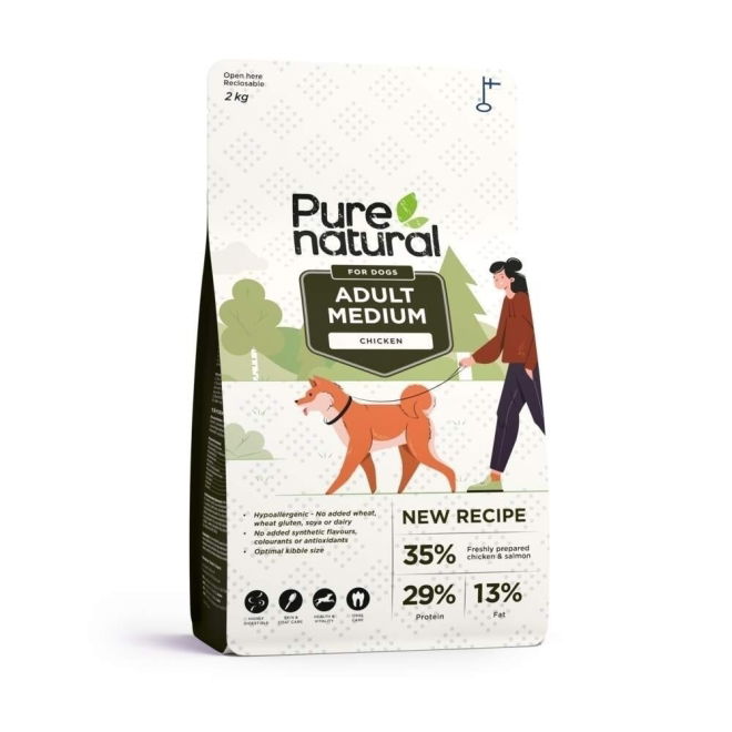 Purenatural Dog Adult Medium Chicken
