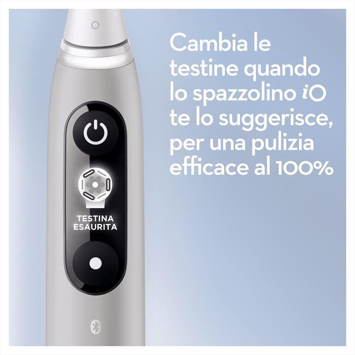 ORAL-B - Spazzolino elettrico ricaricabile IO 6S-Grigio