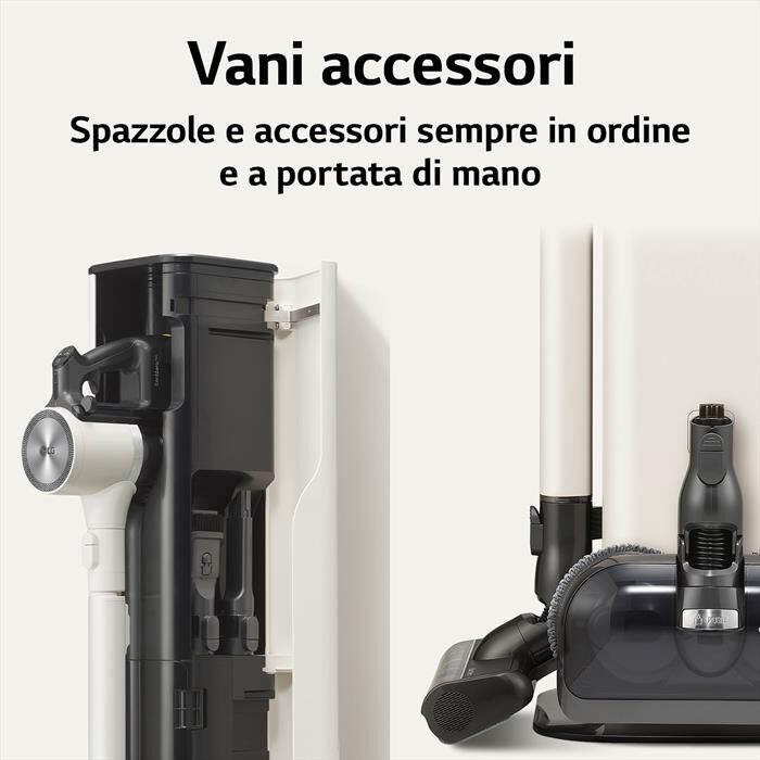 LG - CORDZERO ALL-IN-ONE TOWER A9T-ULTRA1C-Calming Beige