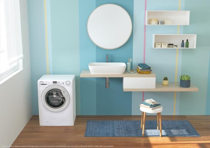 CANDY - Lavatrice EY284DWM5/1-S 8 Kg Classe A-White