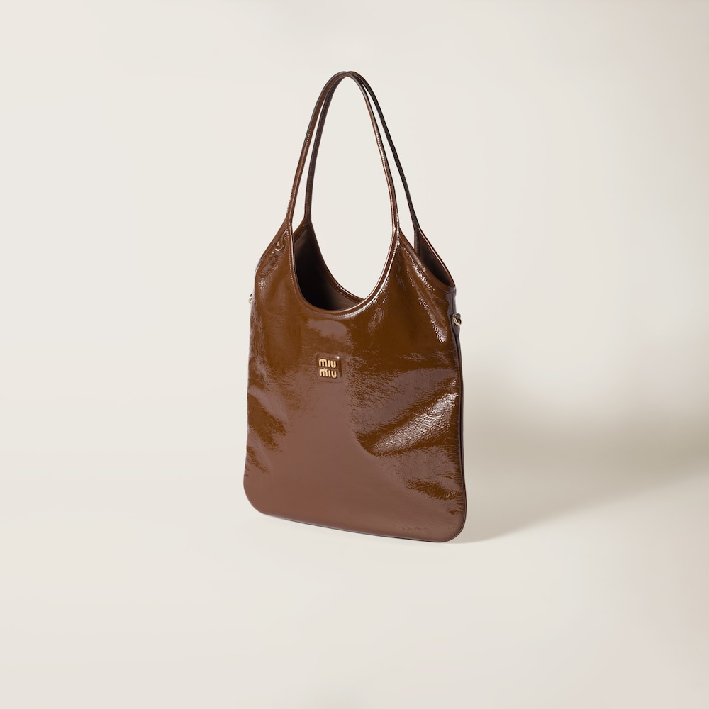 IVY naplak patent leather bag