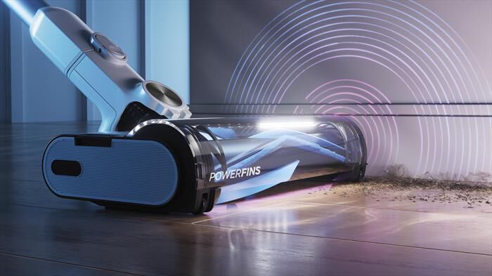 SHARK - ASPIRAPOLVERE SENZA FILO DETECT PRO IW1611EU-bianco/rosa/viola