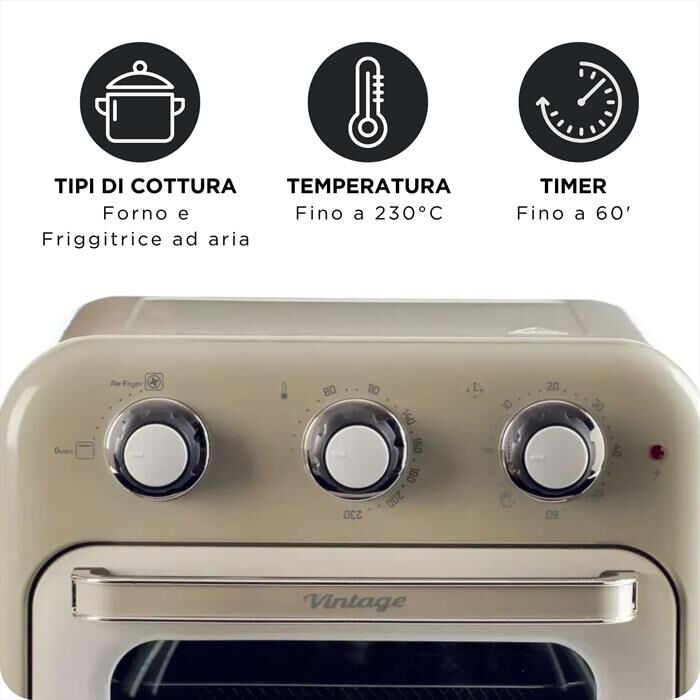ARIETE - Friggitrice ad aria 4632-Beige