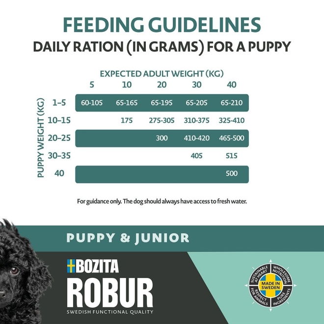 Bozita Robur Puppy & Junior