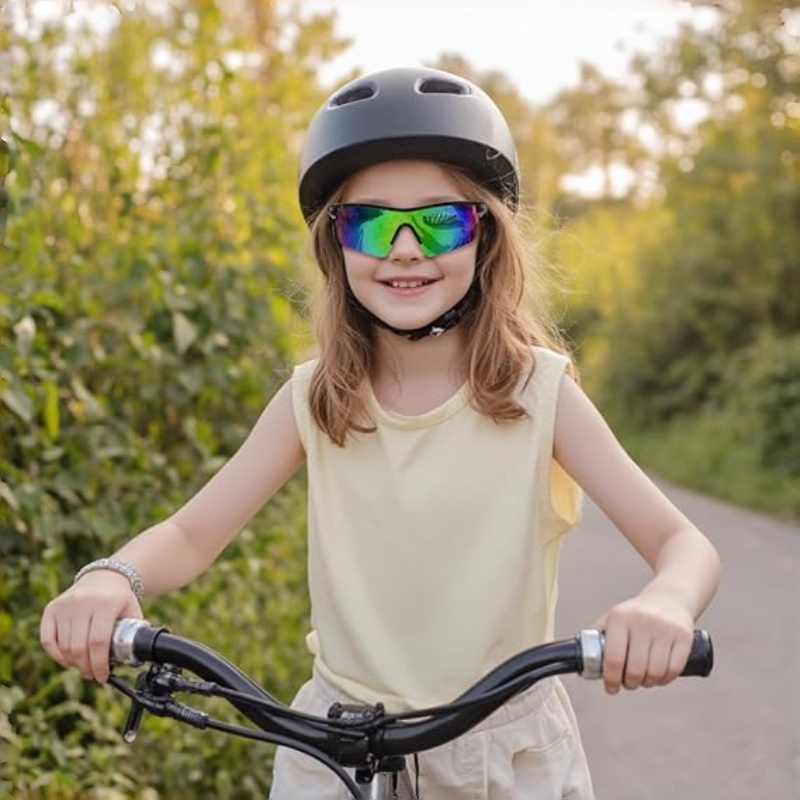 SKYBAMBI Kids Teens Baseball Polarized Sunglasses