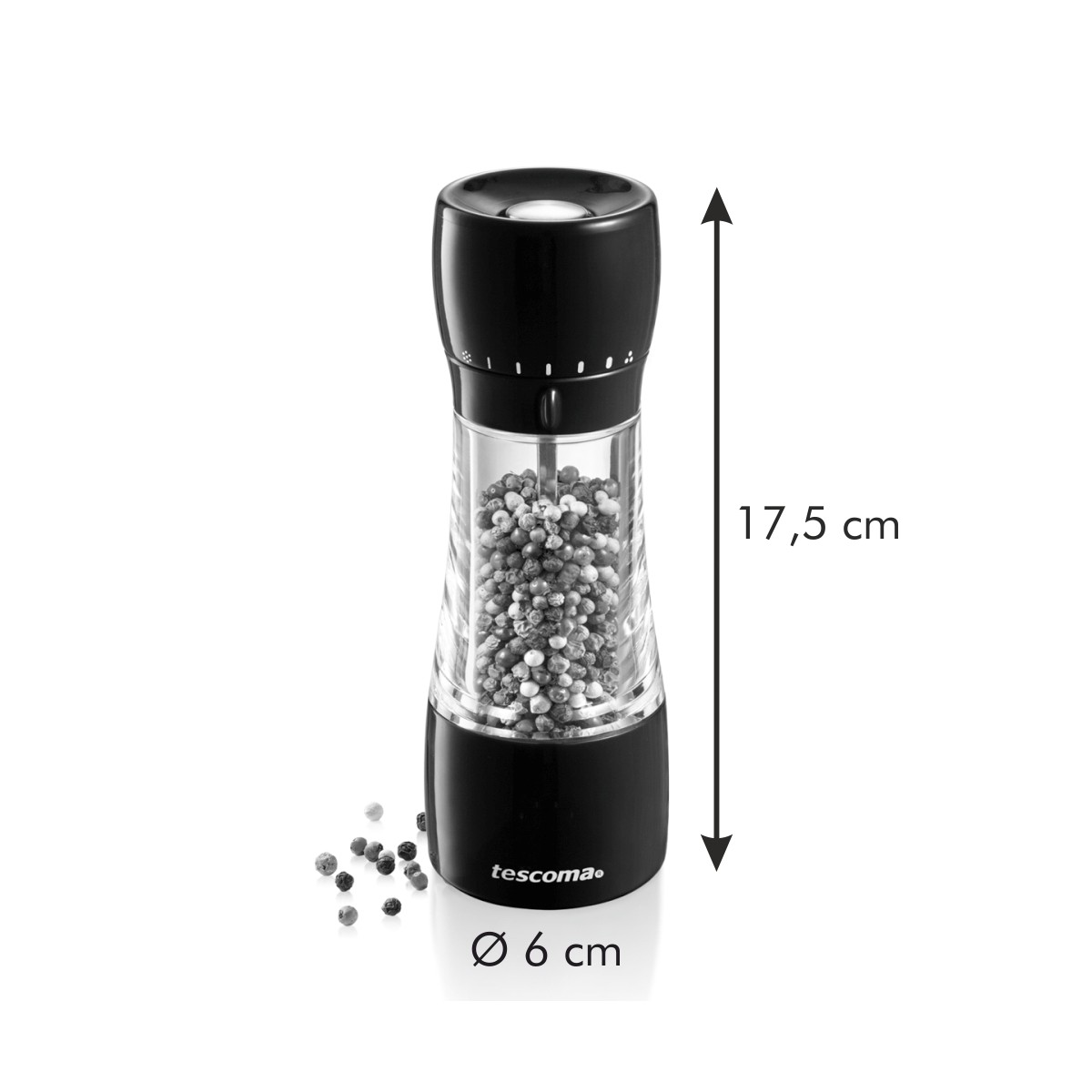 Mlýnek na pepř VITAMINO 18 cm