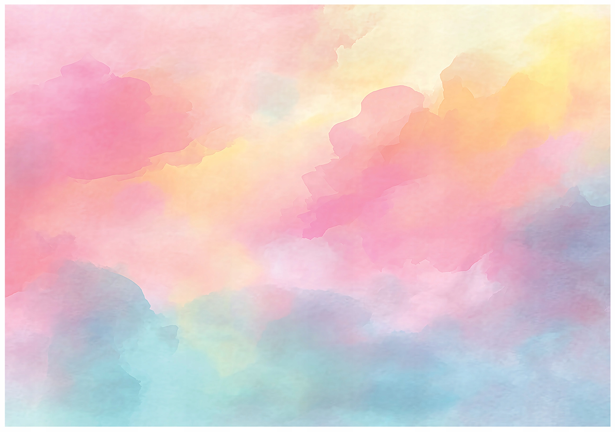 Photo wallpaper for girls, pastel pink children's wallpaper,