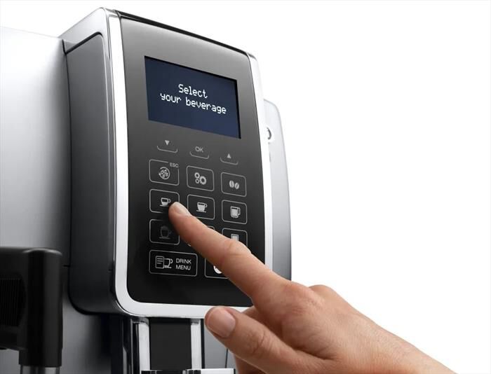 DE LONGHI - Macchina automatica caffè in chicchi ECAM350.75.S-Silver