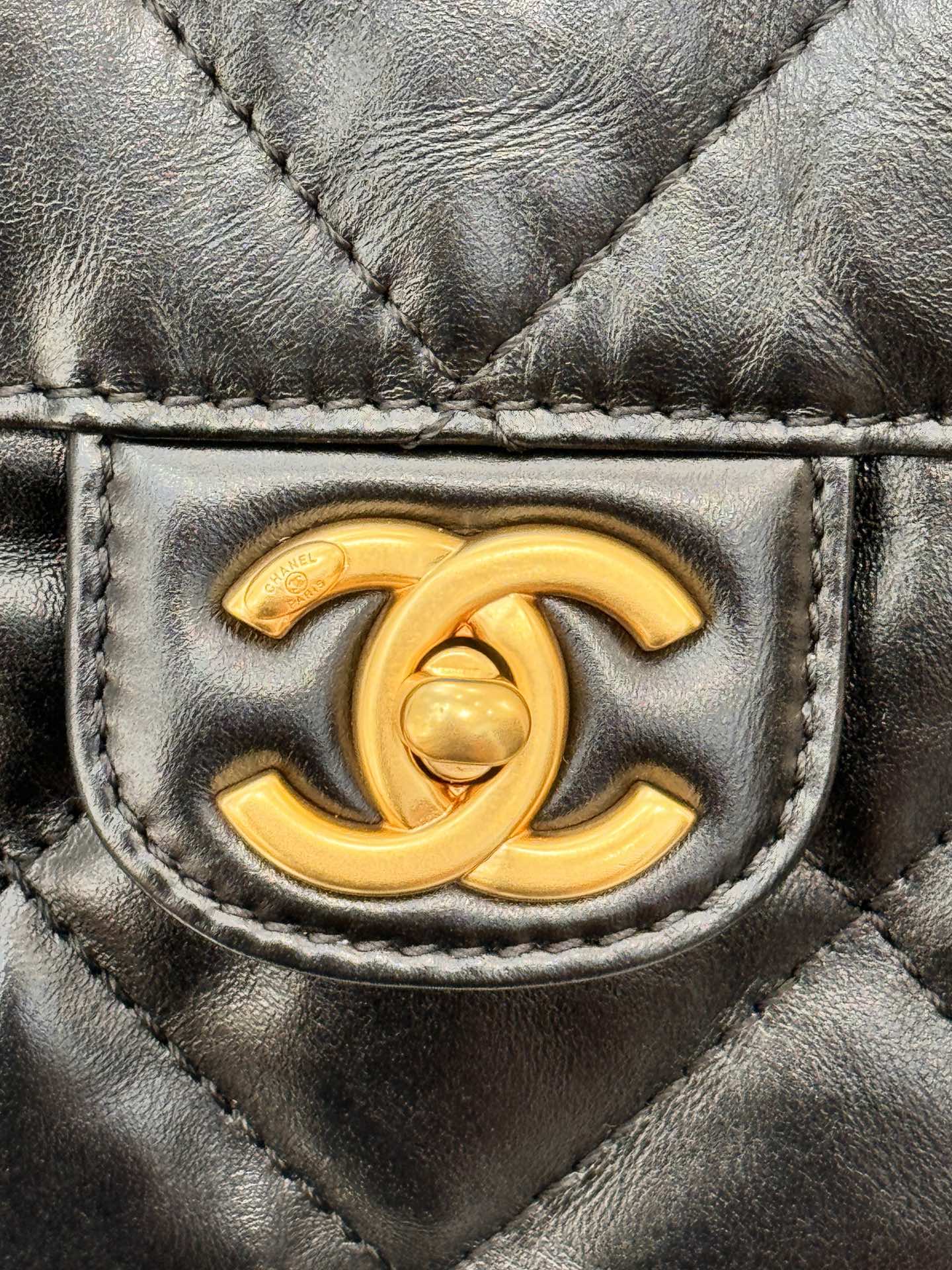 24B Trendy CC Bowling Bag - Mocuir