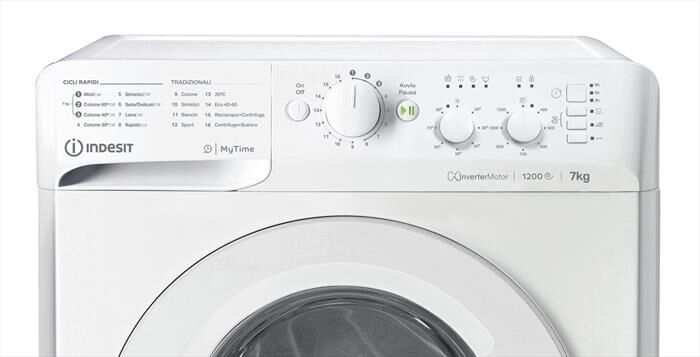 INDESIT - Lavatrice MTWC 71296 W IT 7 Kg Classe A