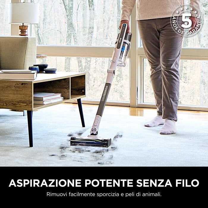 SHARK - Scopa CORDLESS STICK VACUUM POWERPRO PET-Bianco / Grigio