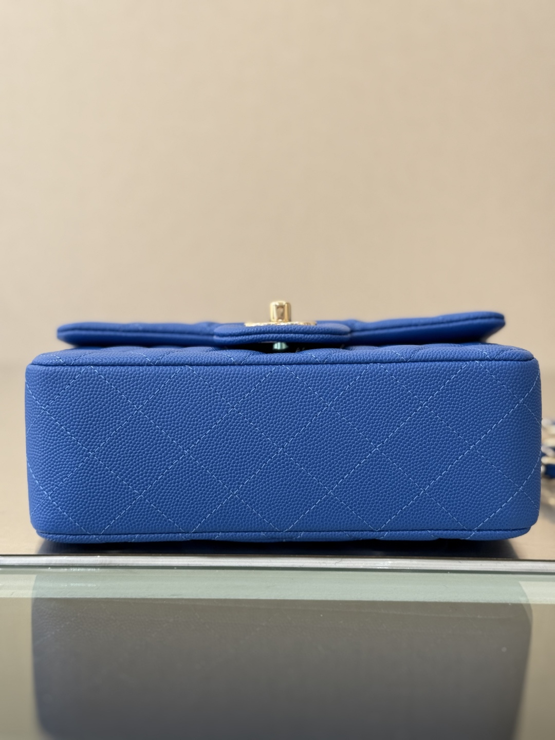 Mini Classic Flap Handbag（Blue） - Mocuir