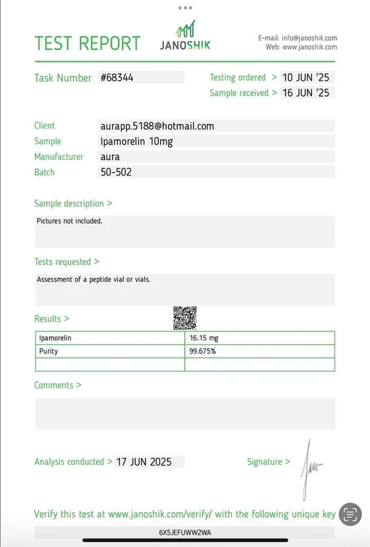 10x Tesamorelin Research Peptide