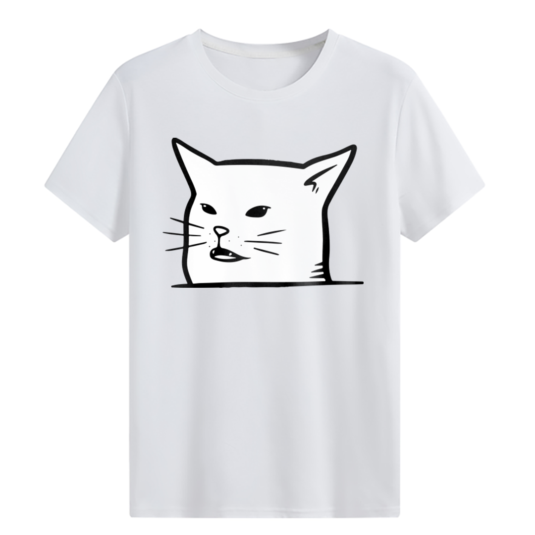 Woman Yelling At Cat T-shirt