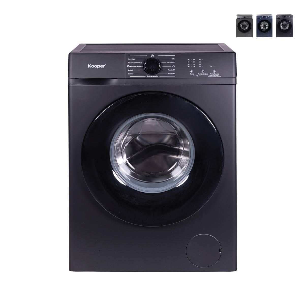 Kooper Lavatrice 8 Kg 11 programmi automatici 1200 RPM Lundar