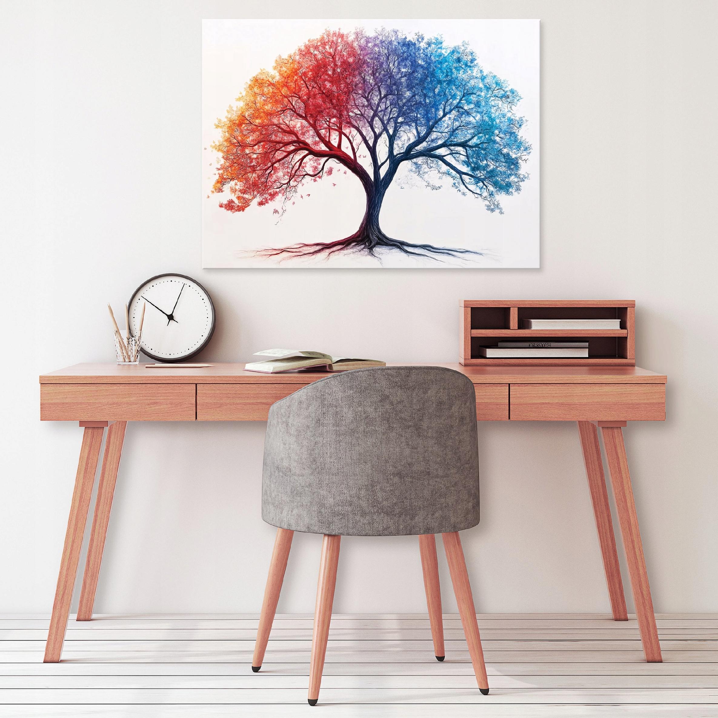 Abstract tree of life painting for bedroom, living room, kitchen on canvas 40x30