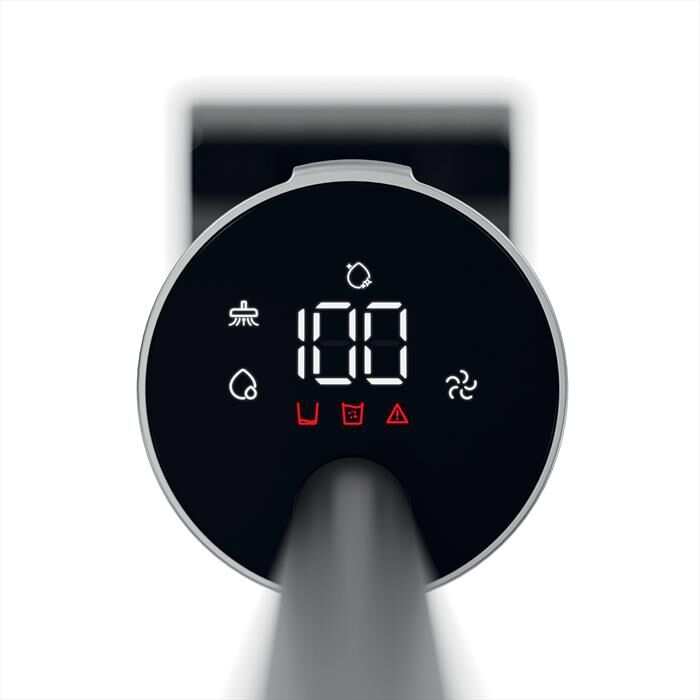 HOOVER - Scopa elettrica HW300 011-Nero, Argento