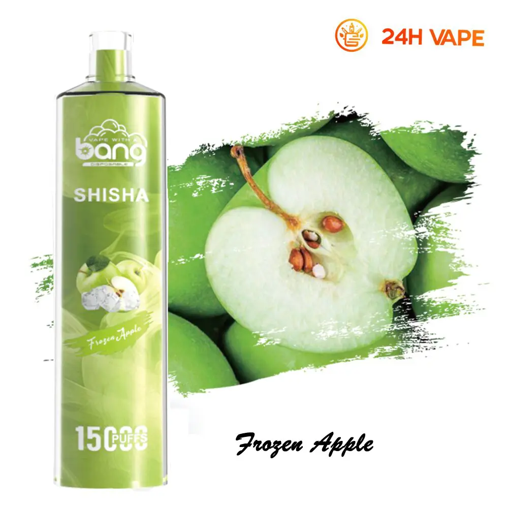 （3 pieces）Bang SHISHA 15000 Puffs Direct To Lung Disposable Electronic Cigarette New Vape Pen