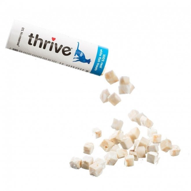 Thrive Hvit Fisk Godbiter 25 g